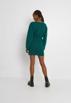 Even&Odd Damen Casual Sweat Mini Belted Dress - Freizeitkleid - Blue -Even Und Odd Verkäufe 8a2bc51fc0f2439789719f587ec2df4a