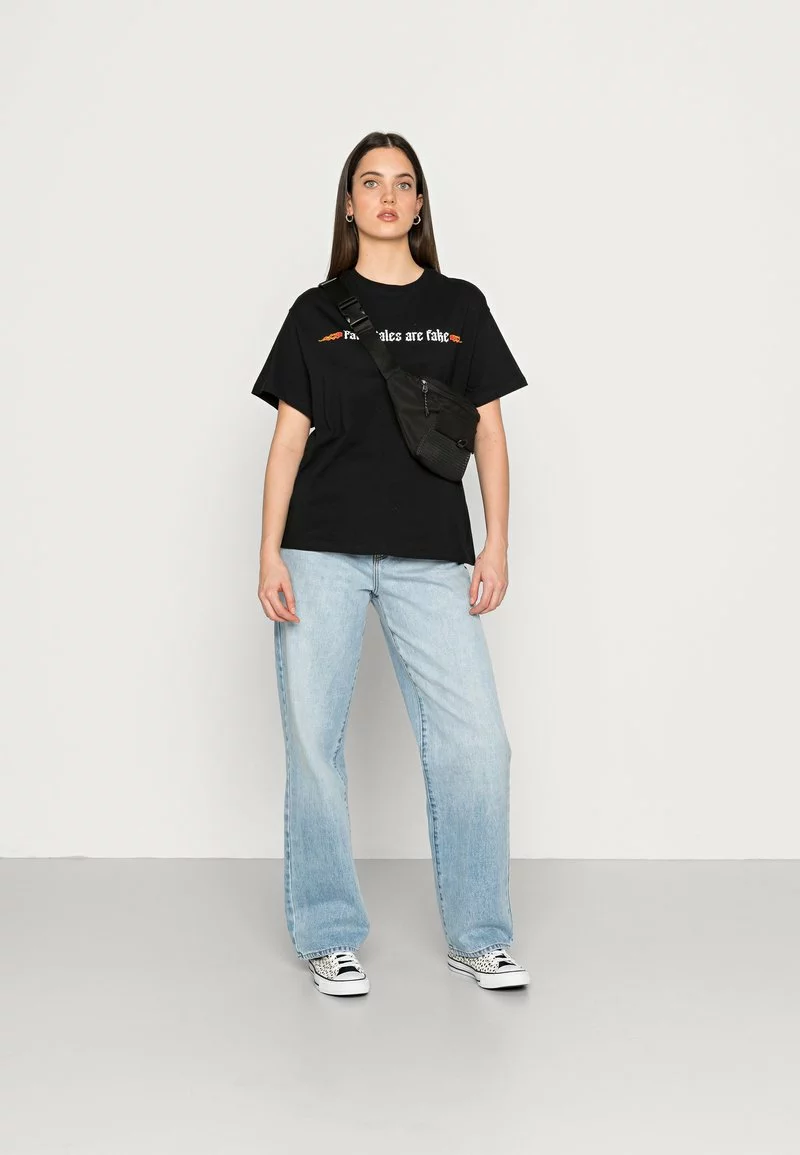 Even&Odd Damen T-Shirt Basic - Black 4 Even&Odd Damen T-Shirt Basic - Black – Bild 2