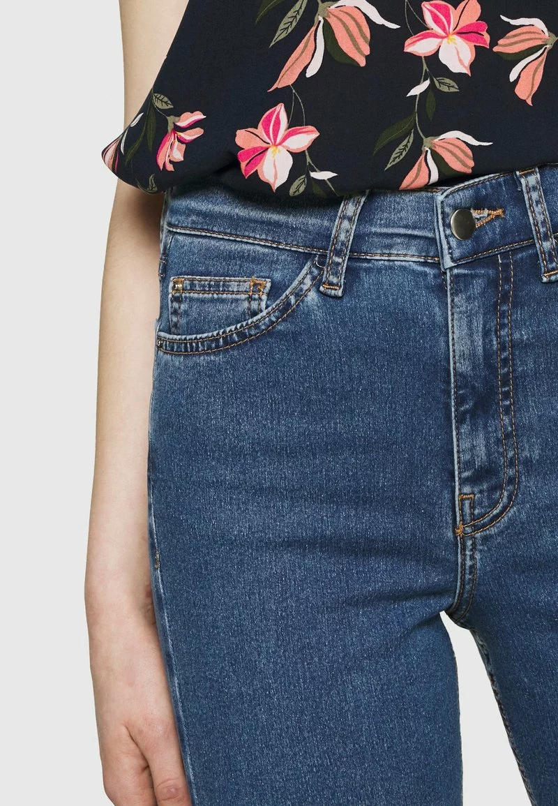 Even&Odd Jeans Skinny Fit - Blue Denim | Damen 6 Even&Odd Jeans Skinny Fit - Blue Denim | Damen – Bild 4