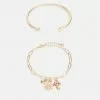 Even&Odd Damen 2 PACK - Armband - Gold-coloured