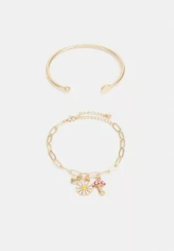 Even&Odd Damen 2 PACK - Armband - Gold-coloured