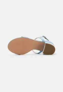 Even&Odd Damen Riemensandalette - Light Blue -Even Und Odd Verkäufe 8d9e272fe0c84806bb6952215db32a71