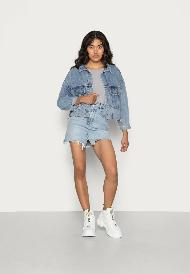 Even&Odd Damen Strickpullover - Mottled Light Grey 4 Even&Odd Damen Strickpullover - Mottled Light Grey – Bild 2