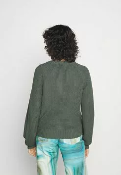 Even&Odd Damen BUTTON THROUGH CARDIGAN - Strickjacke - Green -Even Und Odd Verkäufe 8fa0ecdb5c2340e78730468964410c97