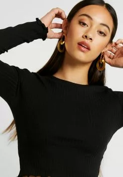 Even&Odd Damen Langarmshirt - Black -Even Und Odd Verkäufe 905af89ed2ca40f79fe02df4b1e7077e