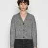 Even&Odd Strickjacke - Mottled Dark Grey | Damen
