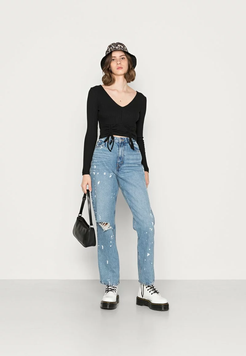 Even&Odd Damen Langarmshirt - Black 4 Even&Odd Damen Langarmshirt - Black – Bild 2