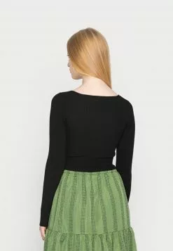 Even&Odd Damen WRAP FRONT JUMPER - Strickpullover - Black 9 Even&Odd Damen WRAP FRONT JUMPER - Strickpullover - Black -Even Und Odd Verkäufe 90cb99978f8a4dda9f0be83a5da4b420