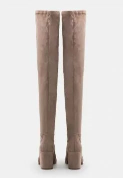 Even&Odd Damen Overknees - Taupe -Even Und Odd Verkäufe 91290b6c5de545d9b53b714c03bc9424