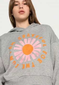 Even&Odd Sweatshirt - Mottled Light Grey | Damen -Even Und Odd Verkäufe 928084157a2f4c5cb62866ed0b67006e