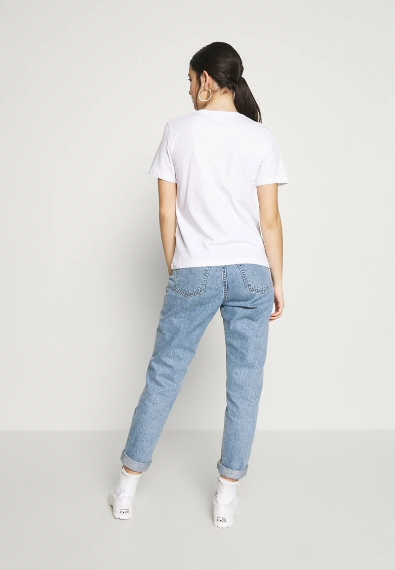 Even&Odd 2PACK - T-Shirt Basic - White/black | Damen 6 Even&Odd 2PACK - T-Shirt Basic - White/black | Damen – Bild 4