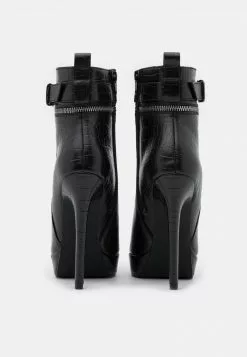 Even&Odd Damen LEATHER - High Heel Stiefelette - Black 11 Even&Odd Damen LEATHER - High Heel Stiefelette - Black -Even Und Odd Verkäufe 94ca0d82f36145f685b15d6b010b0cc3