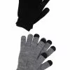 Even&Odd Damen 2 PACK - Fingerhandschuh - Black/grey -Even Und Odd Verkäufe 9514c975b0734c2a94f28ce1337846ce