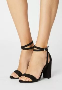 Even&Odd Damen Riemensandalette - Black