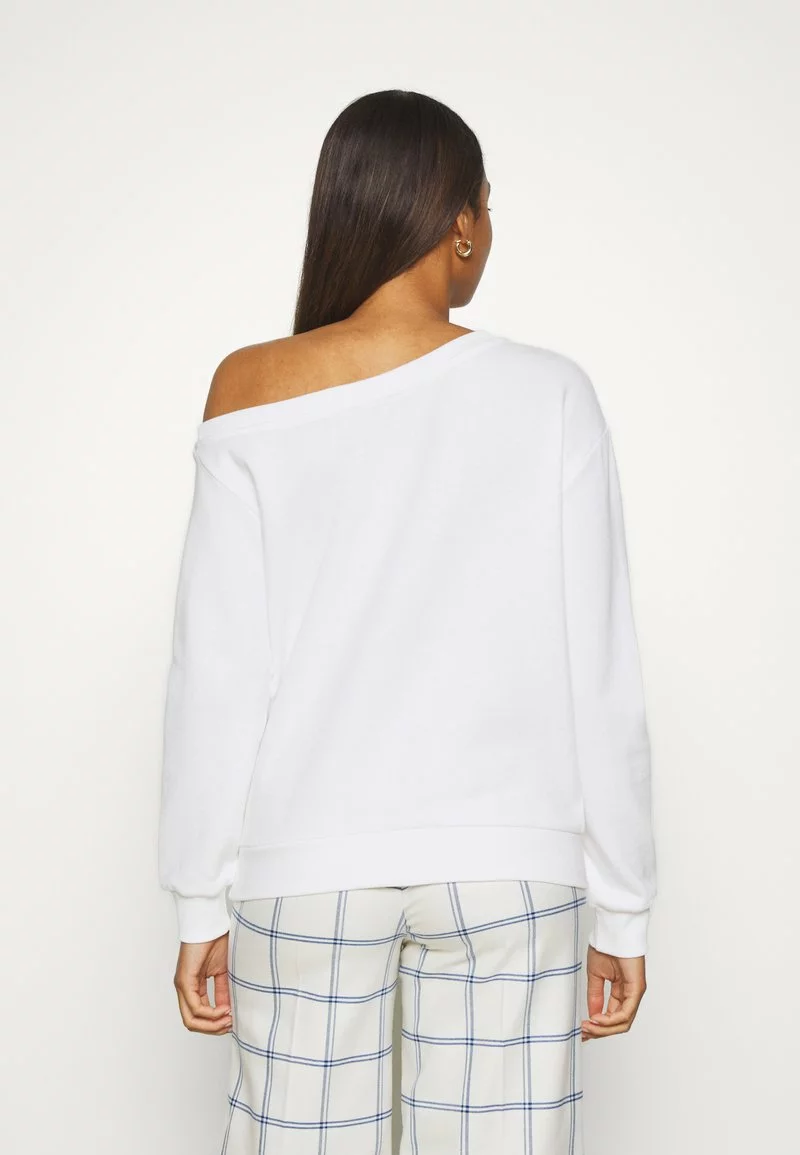 Even&Odd Damen LOOSE OFF SHOULDER SWEATSHIRT - Sweatshirt - White 5 Even&Odd Damen LOOSE OFF SHOULDER SWEATSHIRT - Sweatshirt - White – Bild 3