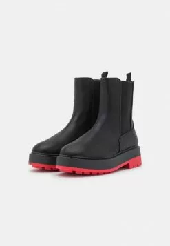 Even&Odd Damen Plateaustiefelette - Black -Even Und Odd Verkäufe 9574eb54aa844008a73a226a5db20123