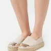 Even&Odd Espadrille - Beige/ Gold | Damen -Even Und Odd Verkäufe 957ab06c930f4b2e9df0b2dd3fb42d15