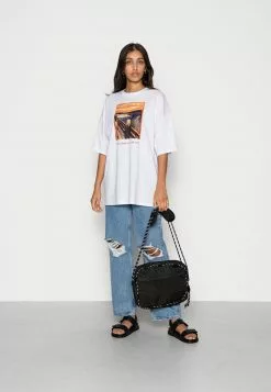 Even&Odd Damen T-Shirt Print - White -Even Und Odd Verkäufe 9605553f9d4e4f64a3c767ca0c21f294