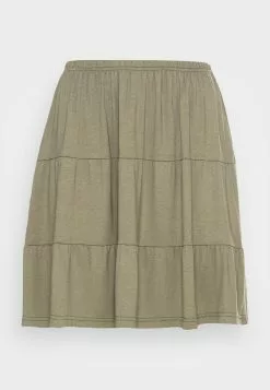 Even&Odd Damen Minirock - Khaki -Even Und Odd Verkäufe 9656f01c498e43cdb95fb533925e992b