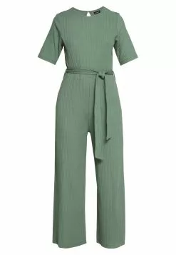 Even&Odd Damen Jumpsuit - Khaki -Even Und Odd Verkäufe 96a74bcd2cd946d48b4a439263277b12