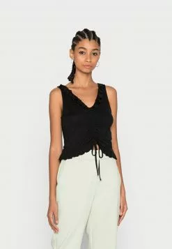 Even&Odd Top - Black | Damen