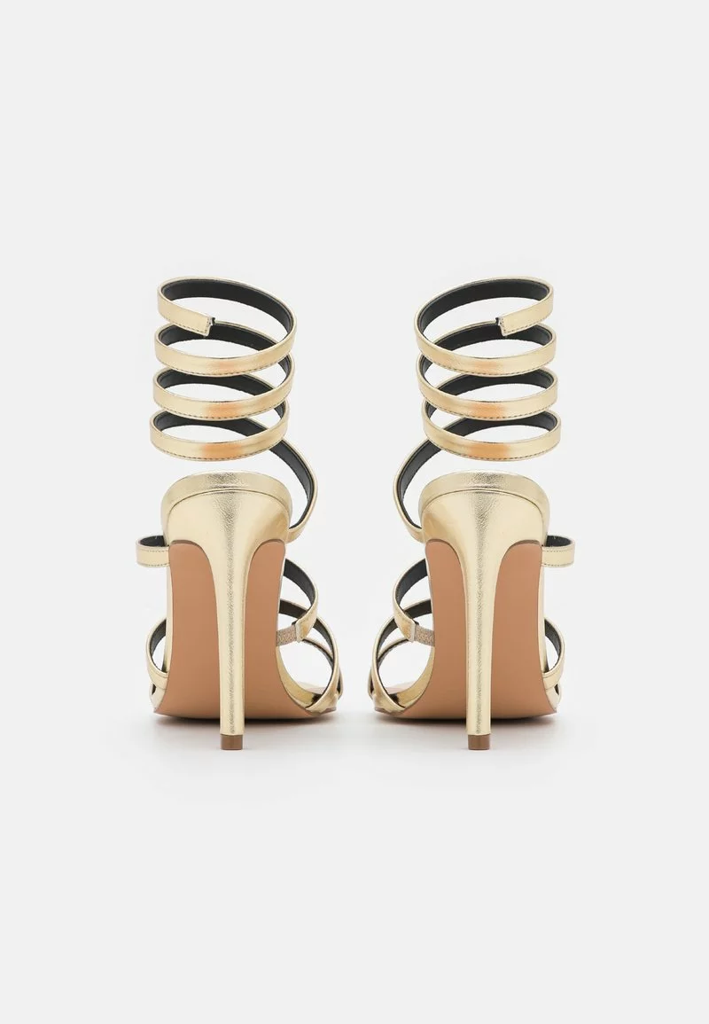 Even&Odd Damen Riemensandalette - Gold 6 Even&Odd Damen Riemensandalette - Gold – Bild 4