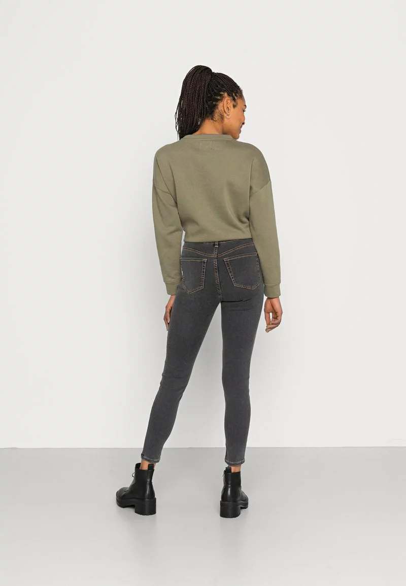 Even&Odd Jeans Skinny Fit - Grey Denim | Damen 5 Even&Odd Jeans Skinny Fit - Grey Denim | Damen – Bild 3