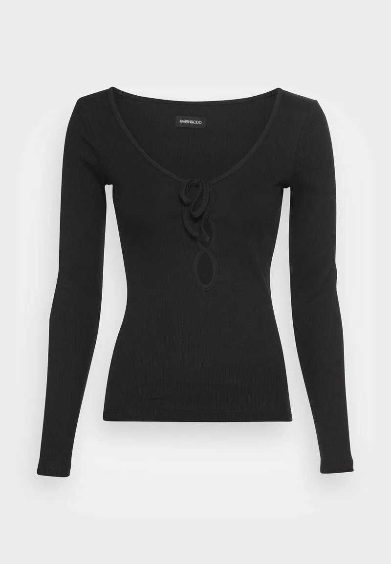 Even&Odd Damen Langarmshirt - Black 6 Even&Odd Damen Langarmshirt - Black – Bild 4