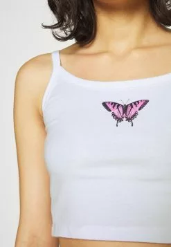 Even&Odd Damen Top - White -Even Und Odd Verkäufe 9882d43fab7e47f4bfb6396c8e7f4201