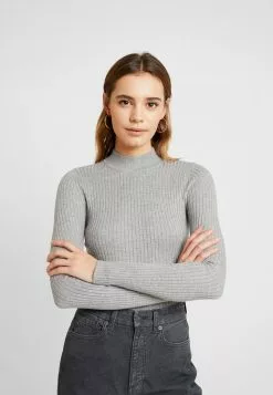 Even&Odd Damen Strickpullover - Grey