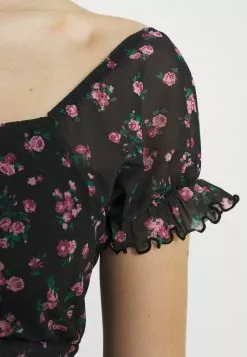 Even&Odd Damen T-Shirt Print - Black -Even Und Odd Verkäufe 98989a6491ec497e8ff0a642d032ccfa