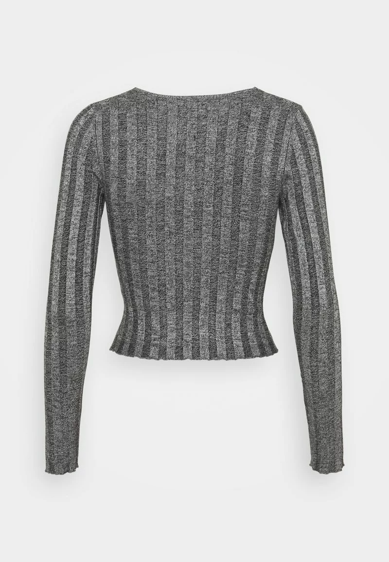 Even&Odd Damen Strickpullover - Mottled Grey 10 Even&Odd Damen Strickpullover - Mottled Grey – Bild 8