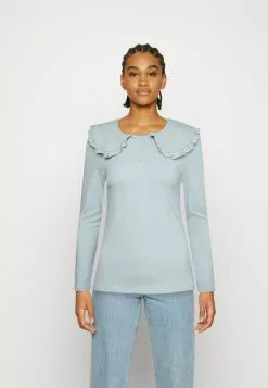 Even&Odd Damen Langarmshirt - Light Blue