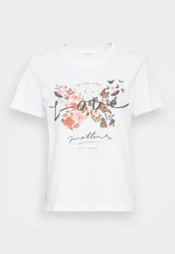 Even&Odd Damen T-Shirt Print - White 10 Even&Odd Damen T-Shirt Print - White -Even Und Odd Verkäufe 9bc628c8e9434bf99d9e9158dc501d94