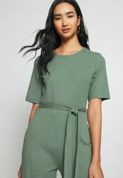 Even&Odd Damen Jumpsuit - Khaki -Even Und Odd Verkäufe 9c13d812174148b2ab1533c9cabfac5f