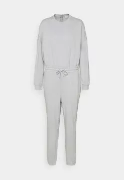 Even&Odd Damen SWEAT - Oversized Comfy - Jumpsuit - Light Grey -Even Und Odd Verkäufe 9c2f22df92a141f3b8a6881b565e55eb
