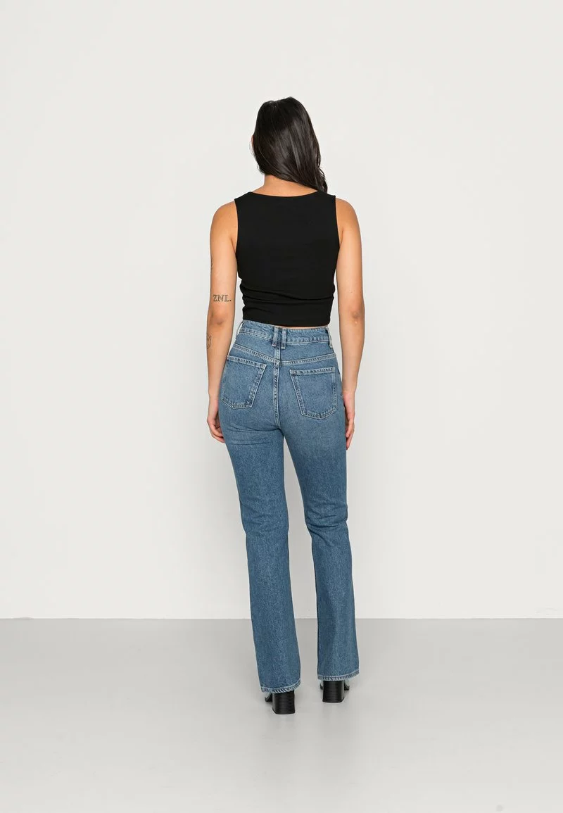 Even&Odd Damen Jeans Bootcut - Blue Denim 5 Even&Odd Damen Jeans Bootcut - Blue Denim – Bild 3