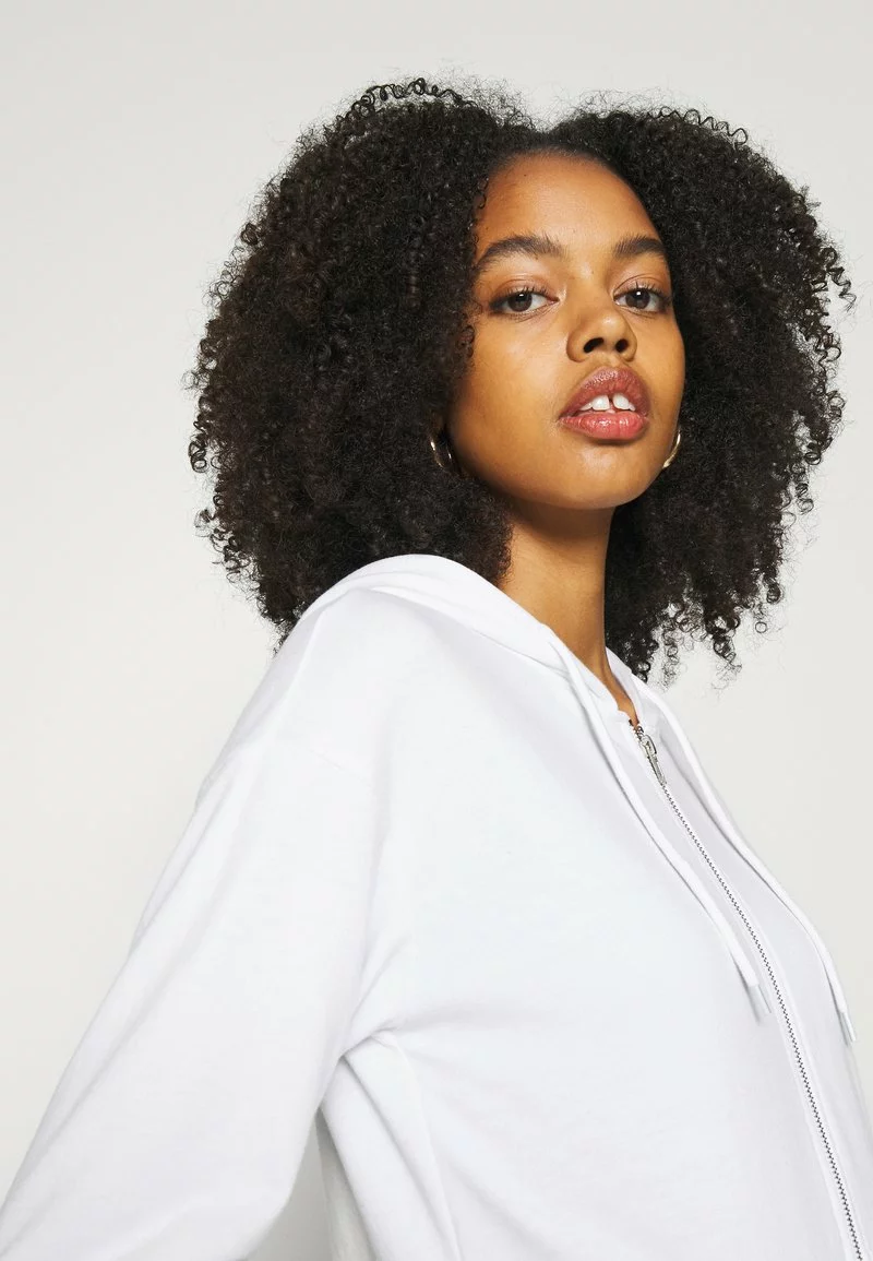 Even&Odd Damen BASIC HOODIE JACKET WITH POCKETS - Kapuzenpullover - White 8 Even&Odd Damen BASIC HOODIE JACKET WITH POCKETS - Kapuzenpullover - White – Bild 6