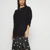 Even&Odd Damen Strickpullover - Black