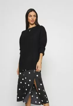 Even&Odd Damen Strickpullover - Black