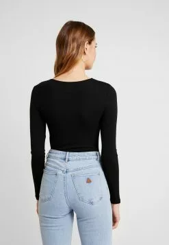 Even&Odd 2 PACK - Langarmshirt - Tan/black | Damen -Even Und Odd Verkäufe 9d3777c54c4f45a7ad376f44826913a5