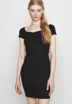 Even&Odd Damen Jerseykleid - Black -Even Und Odd Verkäufe 9d7b886854d1402c999c927bcb619130