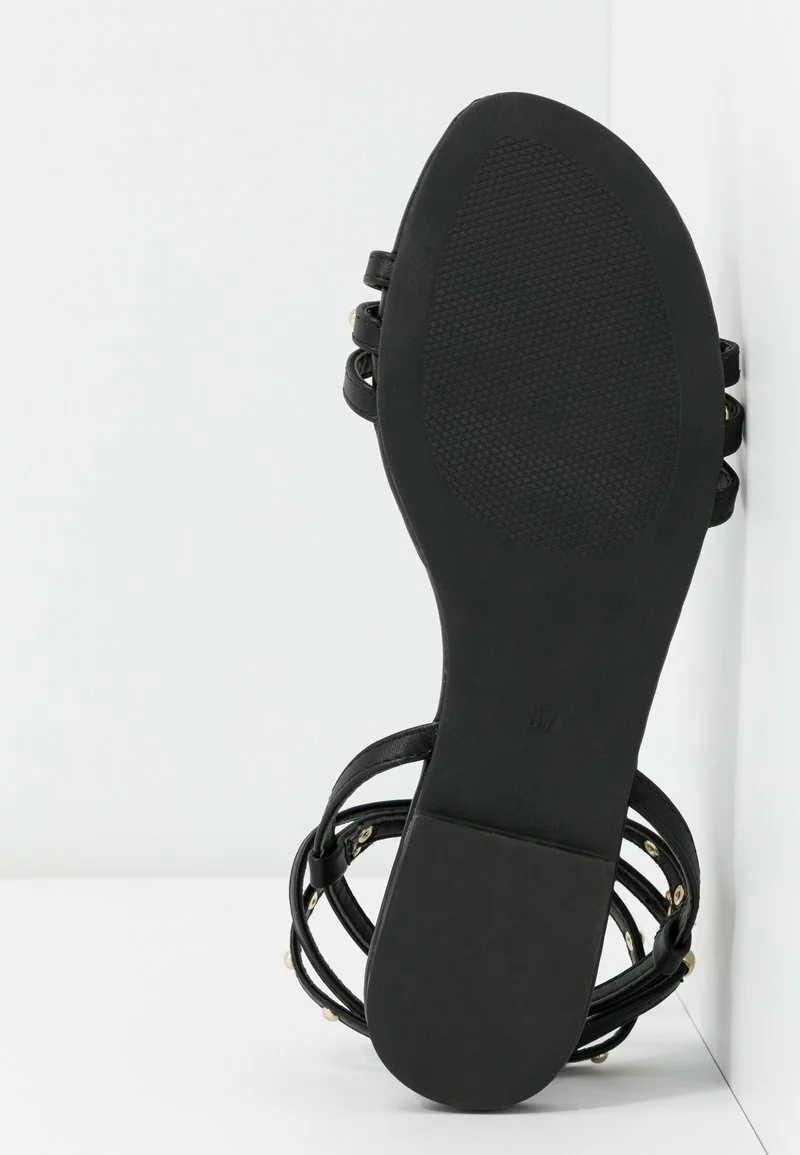 Even&Odd Riemensandalette - Black | Damen 9 Even&Odd Riemensandalette - Black | Damen – Bild 7
