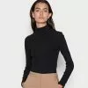 Even&Odd Damen Langarmshirt - Black