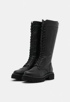 Even&Odd Damen Plateaustiefel - Black -Even Und Odd Verkäufe a02aea73c598430996b3e92046102fc5