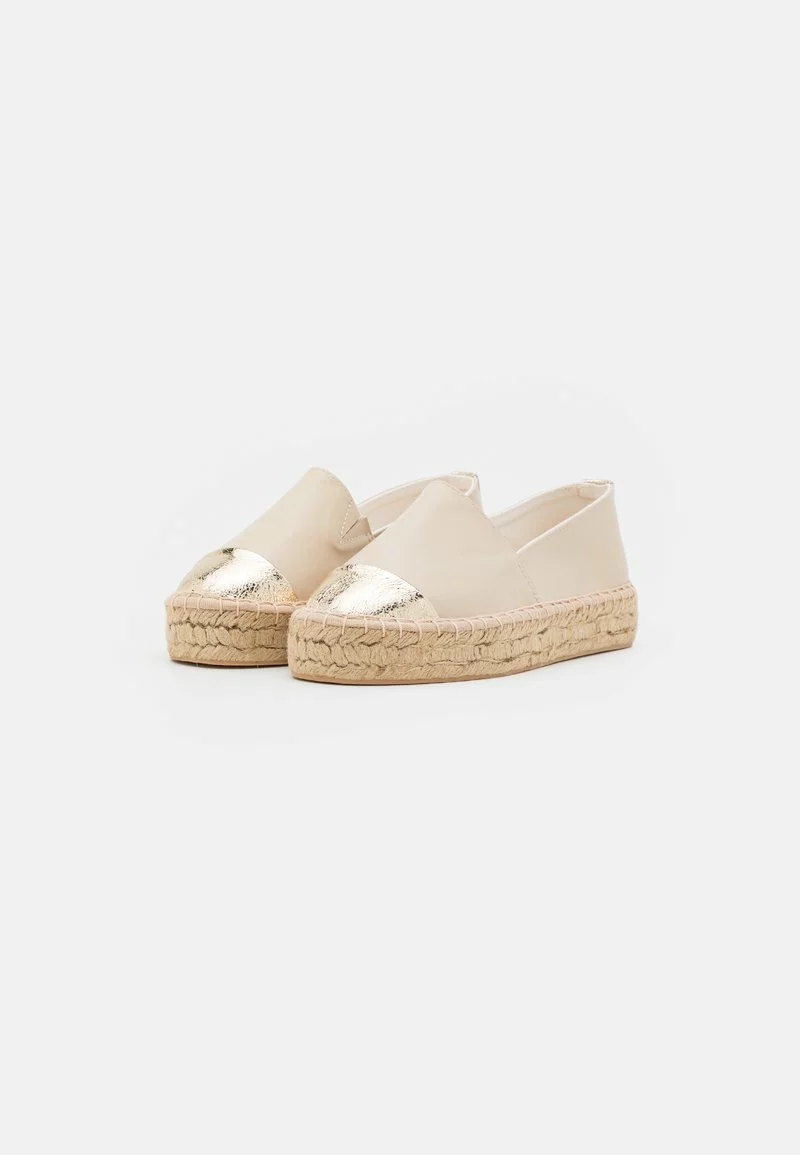 Even&Odd Espadrille - Beige/ Gold | Damen 5 Even&Odd Espadrille - Beige/ Gold | Damen – Bild 3
