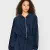 Even&Odd Damen REGULAR FIT HOODIE JACKET - Sweatjacke - Dark Blue