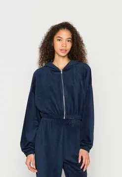 Even&Odd Damen REGULAR FIT HOODIE JACKET - Sweatjacke - Dark Blue