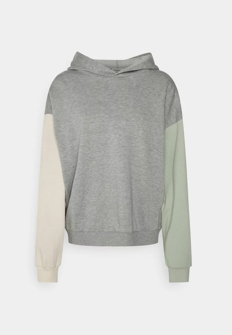 Even&Odd Sweatshirt - Mottled Light Grey/off-white/light Green | Damen 3 Even&Odd Sweatshirt - Mottled Light Grey/off-white/light Green | Damen