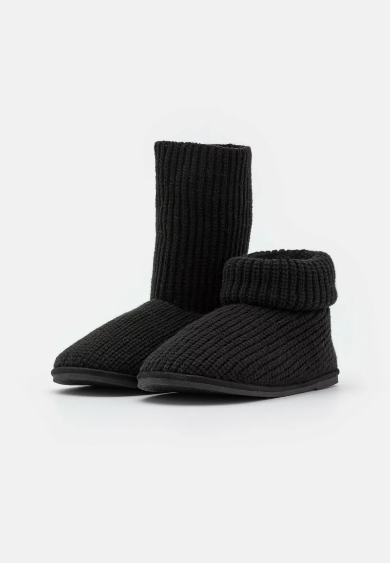 Even&Odd Damen Hausschuh - Black 8 Even&Odd Damen Hausschuh - Black – Bild 6